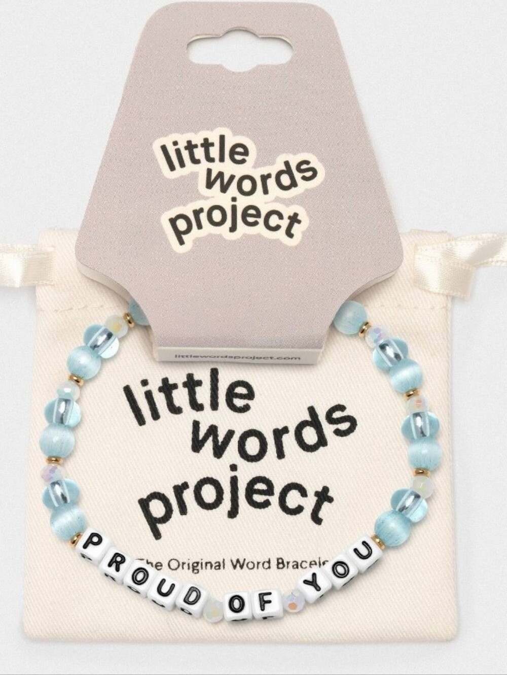 Little Words Project 'Proud of You' Beaded Bracelet